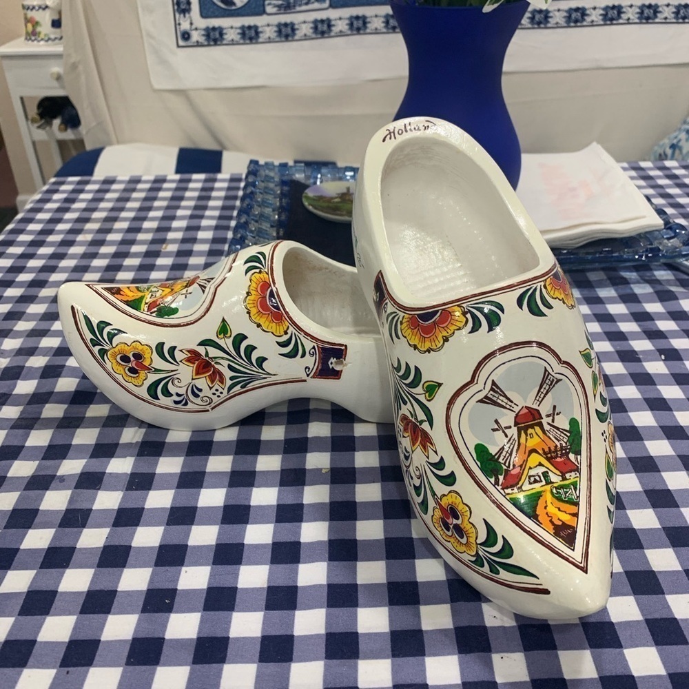 Holland wooden shoes